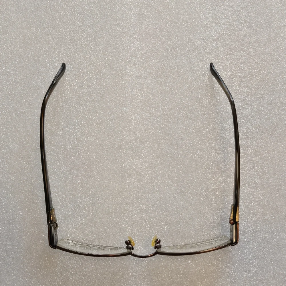 Oscar de la Renta Women’s Eyeglass Frames – Copper Metal & Brown Glasses Frames